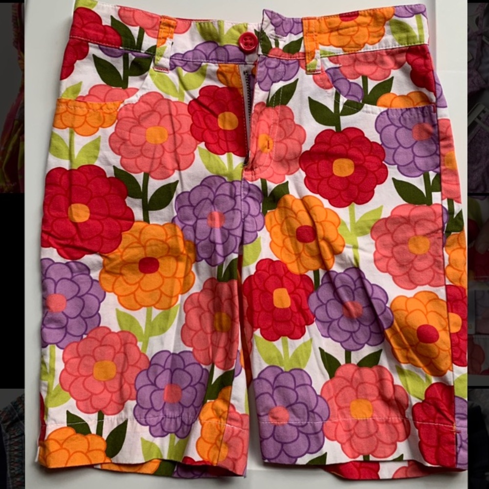 EUC Gymboree Lightweight Twill Bermuda Shorts